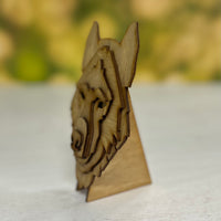 Wolf Shelf Bust