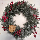 Cheetah Bust Ornament