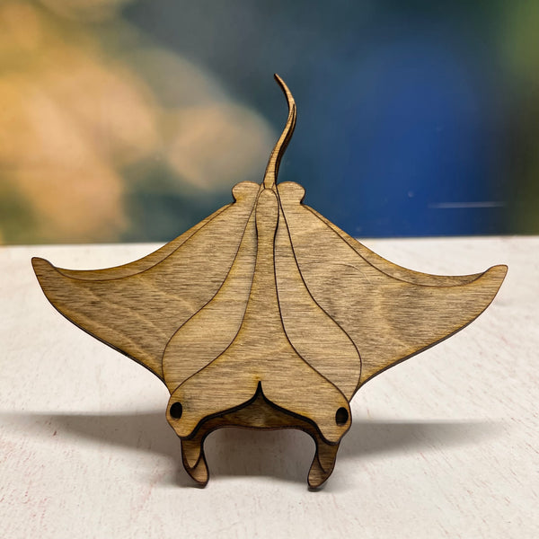 Mini Manta Ray Bust