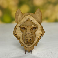 Wolf Shelf Bust