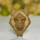 Wolf Shelf Bust