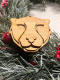 Cheetah Bust Ornament