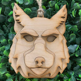 Lynx Bust Ornament