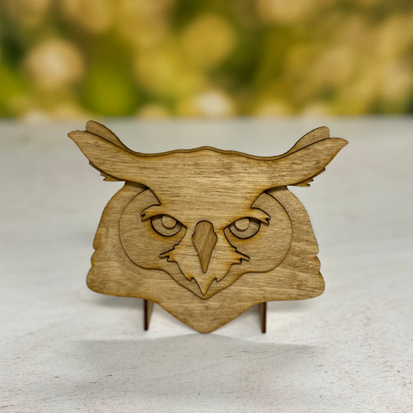 Owl Shelf Bust
