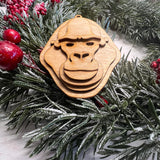 Gorilla Bust Ornament