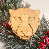 Cheetah Bust Ornament