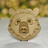 Grizzly Bear Shelf Bust