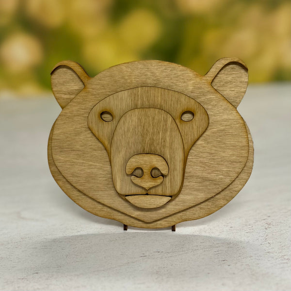 Polar Bear Shelf Bust