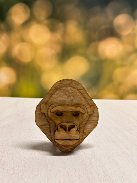Mini Female Gorilla Bust