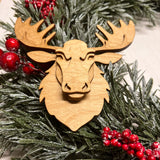 Reindeer Bust Ornament