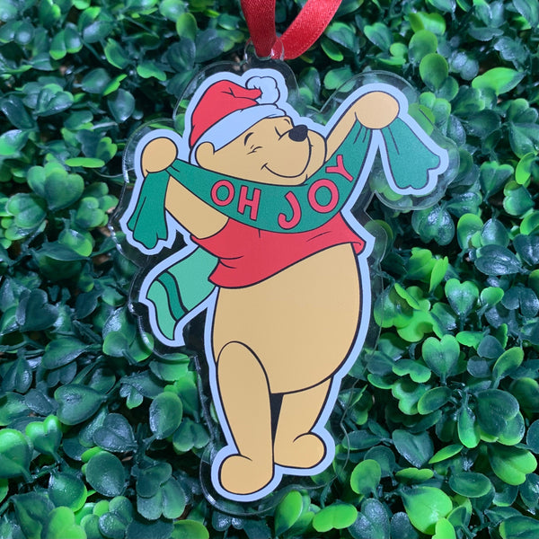 Holiday Pooh Bear Ornament