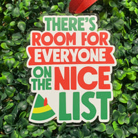 Room On The Nice List Ornament