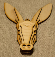 Aardvark Bust Ornament