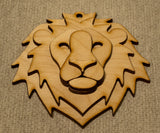 Lion Bust Ornament