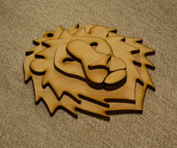 Lion Bust Ornament