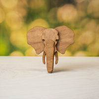 Mini African Elephant Bust