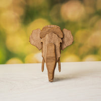 Mini Asian Elephant Bust