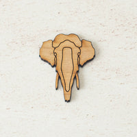 Micro Asian Elephant Bust