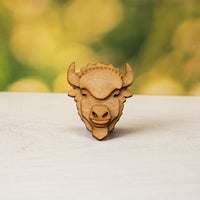 Mini Bison Bust