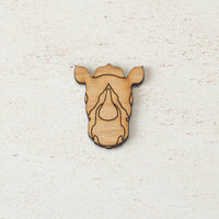 Micro Black Rhino Bust