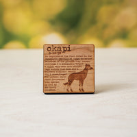 Okapi Definition Magnet