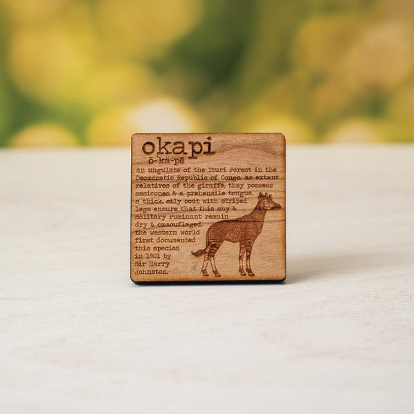 Okapi Definition Magnet