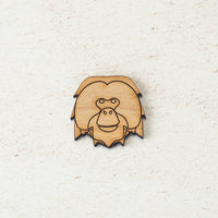 Micro Orangutan Bust