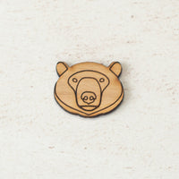 Micro Polar Bear Bust