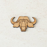 Micro Cape Buffalo Bust