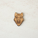 Micro Wolf Bust