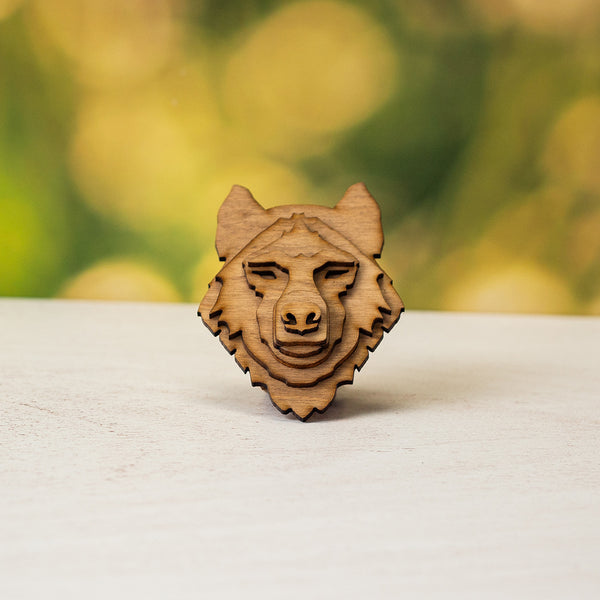 Mini Wolf Bust