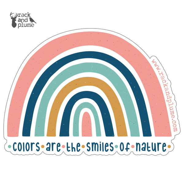 "Smiles of Nature" Sticker