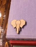 Micro African Elephant Bust