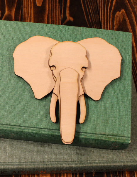 Mini African Elephant Bust