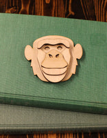 Mini Chimpanzee Bust
