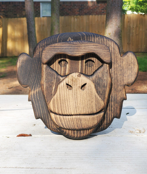 Chimpanzee Bust