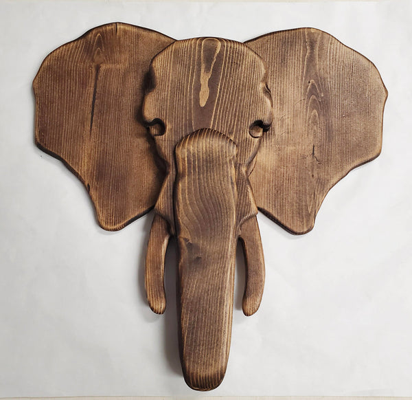 African Elephant Bust