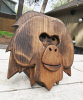 Orangutan Bust