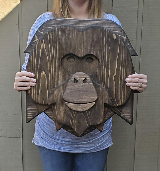 LARGE Orangutan Bust